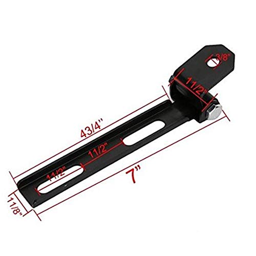 Dlll Uinversal Motorcycle Solo Seat 3'‘ Springs Bracket Mounting Kit For Harley Custom Softail Chopper Bobber Honda Yamaha Kawasaki Suzuki And Triumph Rigid Build Or Any Custom Applications #TOP5