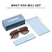 Fozono Retro Aviator Sunglasses for Women Men Trendy Classic Square 70s 80s 90s Vintage Shades Double Bridge Aviators FZN813 Brown Tortoise/Gradient Brown