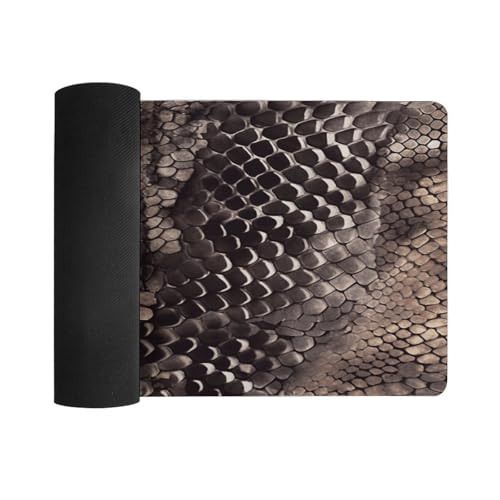 Mouse Pad Clásico Snake Skin Grande de Goma Antideslizante miniatura 3