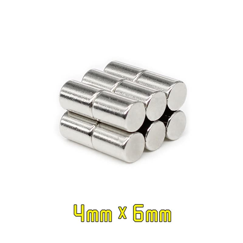 20/50/100/200/300/500PCS 4x6 Minor Search 4mm X 6mm Small Round Neodymium 4x6mm Permanent Disc 4 * 6 Magnets(100PCS)