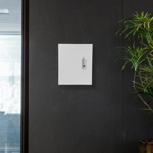 Boîte de jonction extérieure FRCOLOR en acier blanc pour circuit