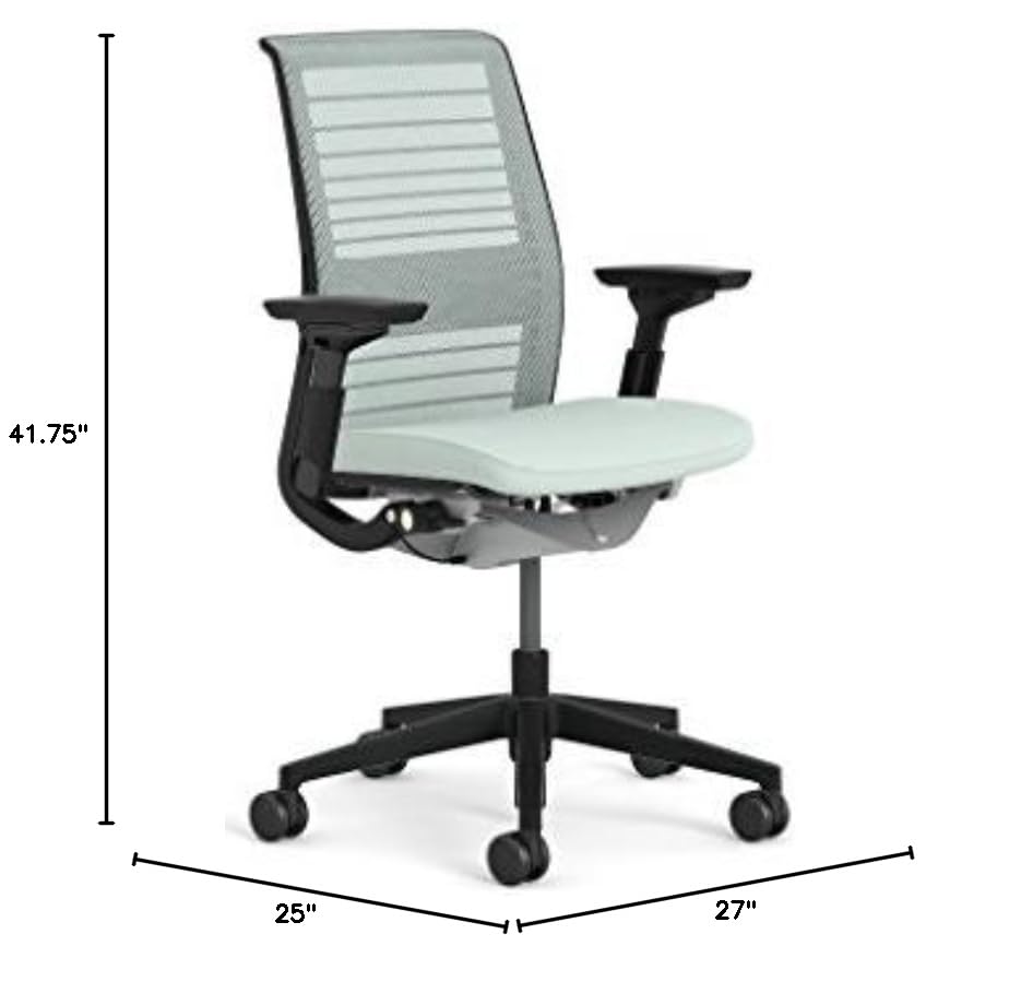 Image of Steelcase Think 3D Nickel Mesh Fabric Chair