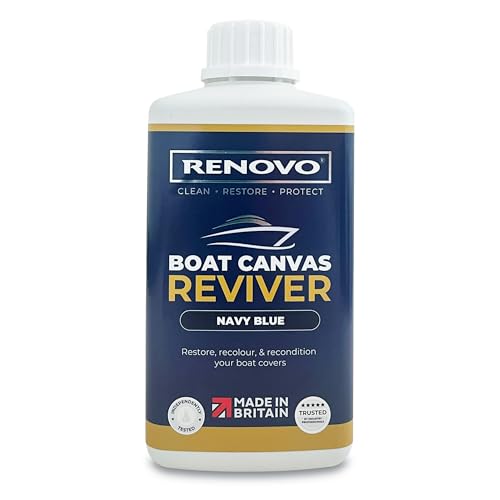Boat Canvas Reviver contre les toiles décolorées et vieillies par le soleil marin