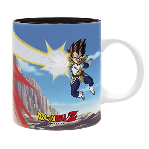 ABYstyle - DRAGON BALL - Taza - 320 ml - Goku VS Vegeta