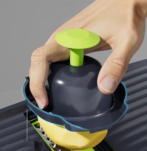Cortador multifuncional 15 en 1 para verduras con contenedor miniatura 6