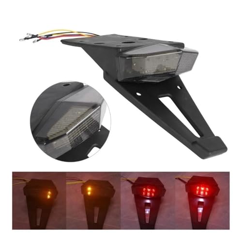 Feu arrière de frein LED moto clignotant ABS signalisation auto