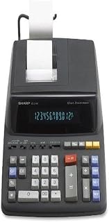 Sharp EL2196BL Standard Function Calculator, Black