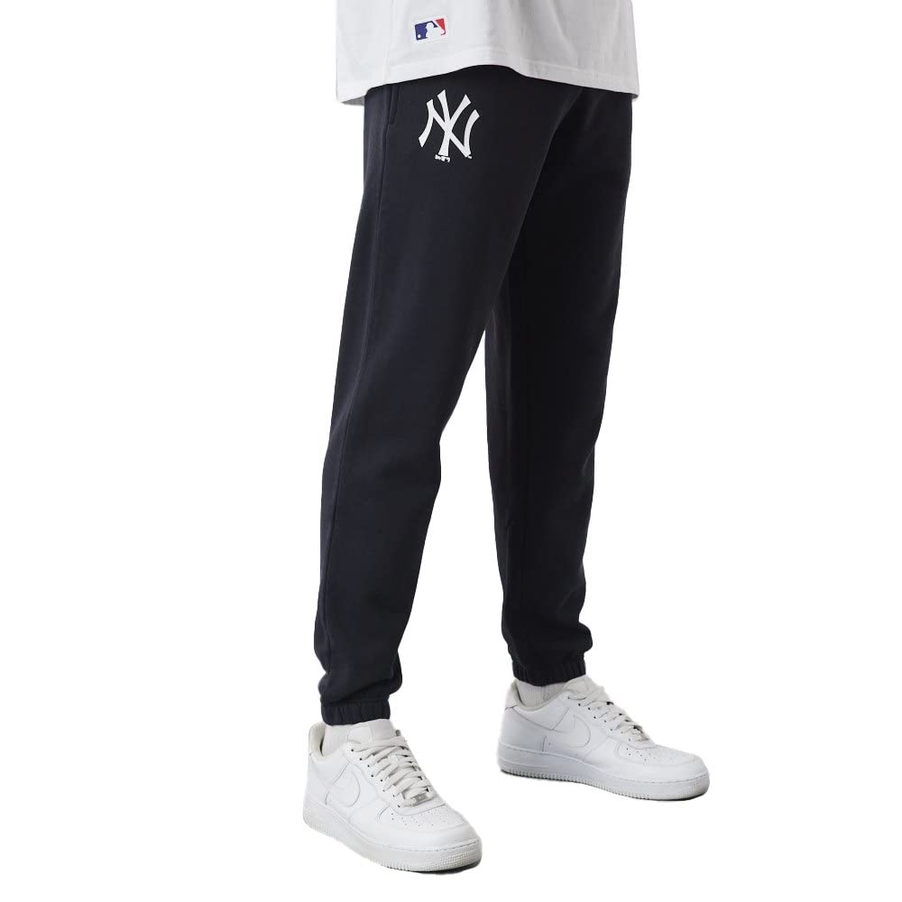 New Era MLB Team Logo Jogger Neyyan Nvywhi - Pantalón Hombre
