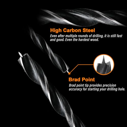 Wildbossy MGZ-001 Brad Point Drill Bit Set 12Pcs thumb #2
