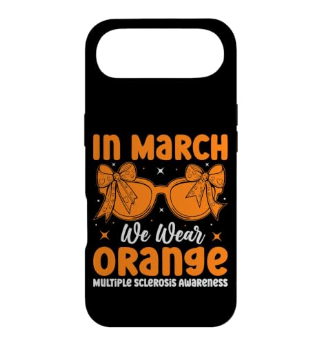 In March We Wear Orange Multiple Sclerosis Awareness �X�}�z�P�[�X iPhone Air �p