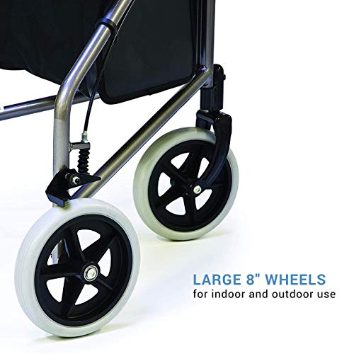 Image of Lumex 3 Wheel Cruiser - Lightweight & Narrow Three Wheel Walkers for Seniors & Tight Spaces