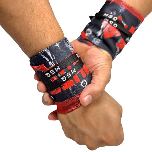 Image of Wrist Wraps for Calisthenics & Weightlifting - Heavy Duty Wrist Support & Stability (Lunar Phase)