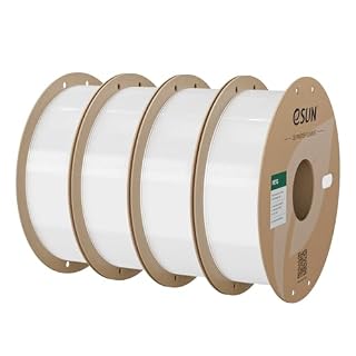 eSUN PETG フィラメント 1.75mm 4個セット 寸法精度±0.05mm 1kg/巻 クリア