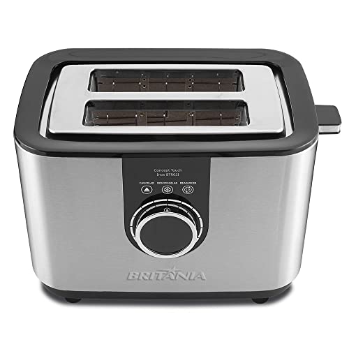 Torradeira Britânia Concept Touch BTR02I 7 Níveis Inox 850W