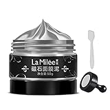 mascarilla facial magnetica 5. El lodo mineral es rico en oligoelementos requeridos por el cuerpo humano, que pueden ayudar a absorber la suciedad de los poros .