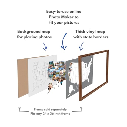 1Dea.Me USAPM Usa Photo Map - 50 States Travel Map thumb #7