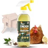 Reliant Pet Chicken Mites Treatment and Coop Poultry Spray for Mite's Lice Ticks Fleas and Flies - Dust Mite Killer Spray 16oz - Chicken Coop Fly Control - Made in USA - Chicken Coop Accessories