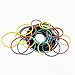 48PCS Pulley Belts Engine Drive Belt Rubber Transmission Belt for RC Car Robot DIY Model Toy Accessories (48PCS Mix Color)