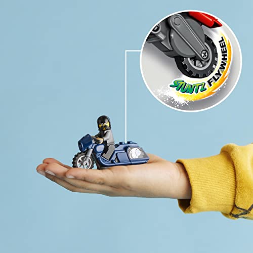 LEGO 60331 City Stuntz Moto Acrobática: Carretera, Juguete de Construcción, Mini Figura Piloto de Acrobacias, Regalo para Niños a Partir 5 Años