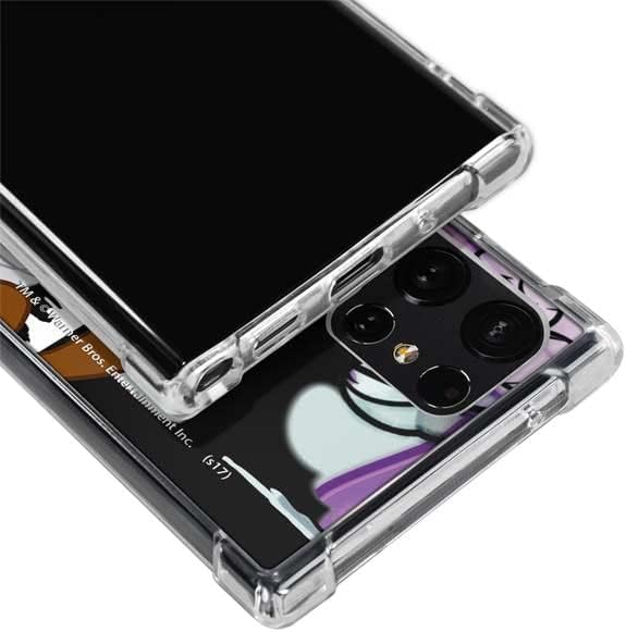 Miniatura 3 de Skinit Funda transparente compatible con Galaxy S22 Ultra, con licencia oficial de Looney Tunes Splatter Paint Tasmanian Devil Design