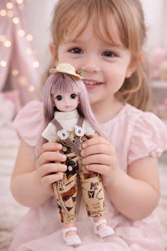 Image of DSR Princess Doll for Girls 30 CM | Musical Fashion Doll with Movable Joints | Cute Dress | Plastic Toy for Kids- (Yellow)