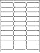 Premium Label Supply 30-UP 2.625" x 1" FBA Labels, 100 Sheets (3000 Labels)