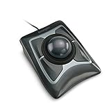 Kensington Expert Trackball Mouse (K64325), Black Silver, 5'W x 5-3/4'D x 2-1/2'H