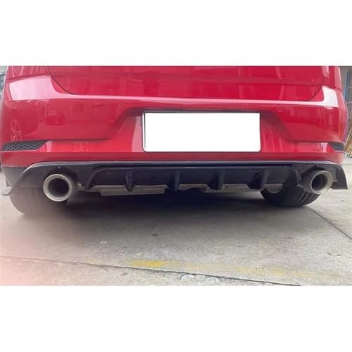 Diffuseur arrière de course noir pour VW Golf 7.5 GTI TCR - 4