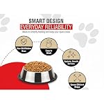 Loving Pets Stainless Steel Non-Tip Dog Bowl – Heavy Duty No Spill Dog Bowl with Removable Rubber Base – Durable, Non-Skid Stainless Steel Dog Food Bowl & Dog Water - Image 4