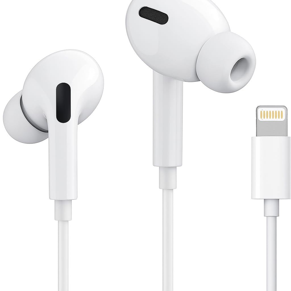 Lighting Earphone for Calling and Music Compatible with i-Phone 6/7/8/X/11/12/13-6 Plus/7 Plus/8 Plus/XR/XR Max/11 Pro/11 Pro Max/12 Pro/12 Pro Max/13 Pro/13 Pro Max (Bluetooth Connectivity)-image-31