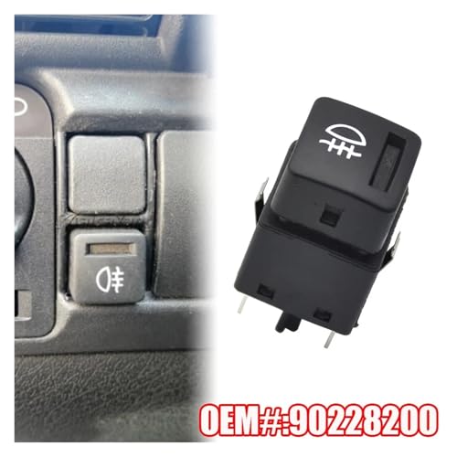 Interrupteur de feu antibrouillard bouton 90228200 commande phare Opel Astra Corsa - 5