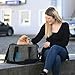 Kerbl Pet Tragetasche Vacation, Hundetasche, Transporttasche, grau, blau, 40x20x27cm, Nylon, Hunde, Katzen, bissfeste Netzeinsätze, Bezug waschbar