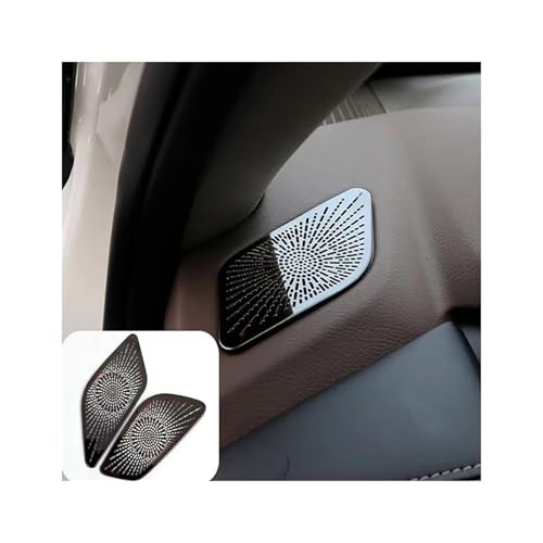 Cache-Haut-parleurs de portière Nissan Rogue/X-Trail T33 22-23 noir