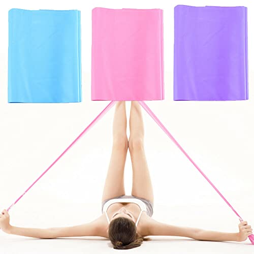 Paddsun 3PCS Fitnessband, Trainieren Sie Ihre Bauchmuskeln, Arme, Beine und Rücken für Yoga und Pilates Cover