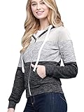 CTC Womens Active Fleece Zip Up Hoodie Sweater Jacket