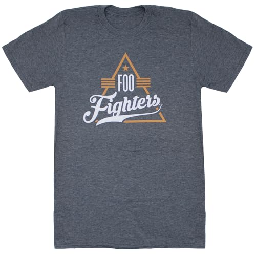 Foo Fighters Triangle Camiseta Gris/Melé L