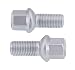 Produktbild Levando 20X M14x1,5 Kugel R14 Radschrauben Schrauben Radbolzen Bolzen 20 Stück Kugelbund 27 28 31 35 37 40 43 45 47 50 55 57 60 65 mm, Größe: M14x1,5 R14 -> 50 mm, Farbe: Silber
