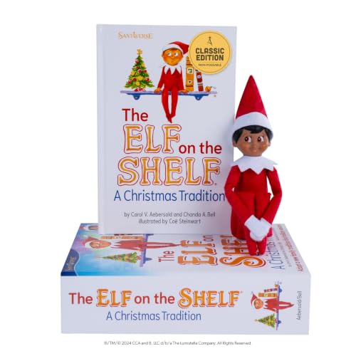 The Elf on the Shelf Box Set - Boy Scout Elf with Brown Eyes