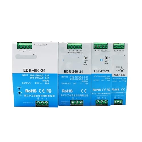 Alimentation de commutation EDR 24V 150W contre les surcharges