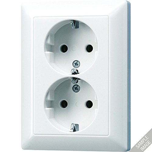 Jung AS5020KIUWW - Toma de Corriente Doble empotrable