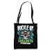 BUCKLE UP LAB RATS I'M MIXING THINGS' Edgy Science Humor Tote Bag