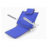 - Respaldo con reposacabezas para elevar la cabeza y ayudarlo a sentarse en la cama, ideal para pacientes en cama, personas en reposo después de la cirugía y aquellos que disfrutan relajarse en la cama
