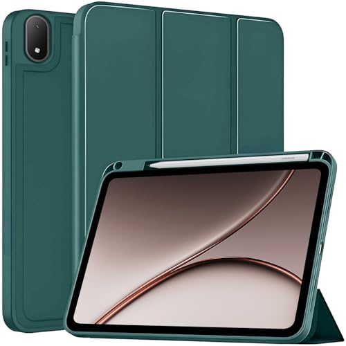 Image of ProElite Cover for OnePlus Pad 4 13.2 inch 2026 case Cover, Soft Flexible Flip Case Cover for OnePlus Pad 4 13.2 inch 2026 with Pen Holder [Recoil Series] - Dark Green