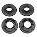 SecosAutoparts Rear Upper and Lower Rubber Coil Spring Isolator Kit 52088402AB Fit for Jeep Grand Cherokee WJ/WG 1999 2000 2001 2002 2003 2004 4.7L V8/ 4.0L l6, Replace# 52088346AB K160061 K160042