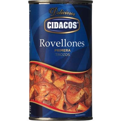 Cidacos Rovellones Trozos Setas 350 Gramos