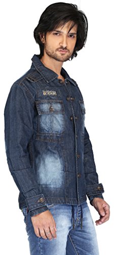 Buy nostrum Jeans Men's Denim Blue Full 