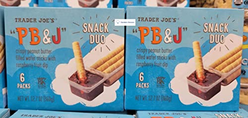 Trader Joe’s PB & J Snack Duo 6 Pack 12.7oz 360g (Two Boxes) image 3