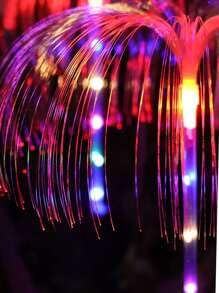 Solar Garden Lights Solar Jellyfish Light, (Pack of 2) 7 Color Changing and IP65Waterproof Outdoor Solar Flowers Garden Lights for Yard Patio Garden Pathway Holiday Decorations