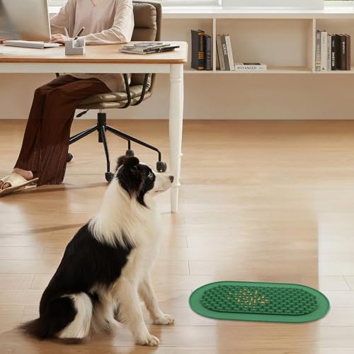 Tapete para lamber cachorro, Almofada para lamber cachorro | Bandeja de alimentação lenta de silicon