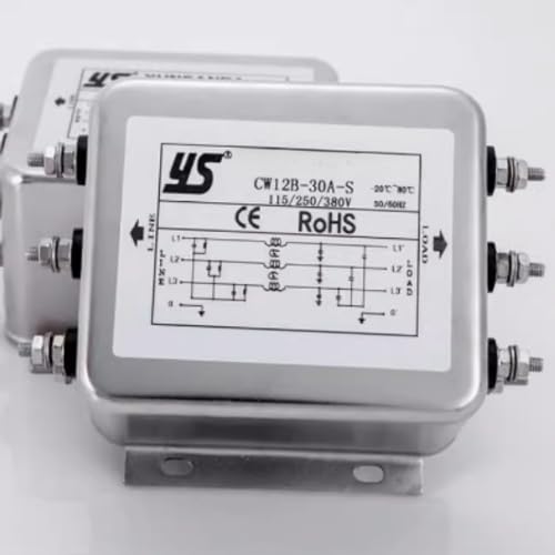 1PCS New CW12B-30A-S EMI Filter 30A 3-Phase 3-Wire